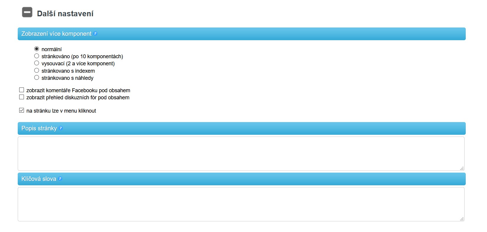 05-10 Další nastavení